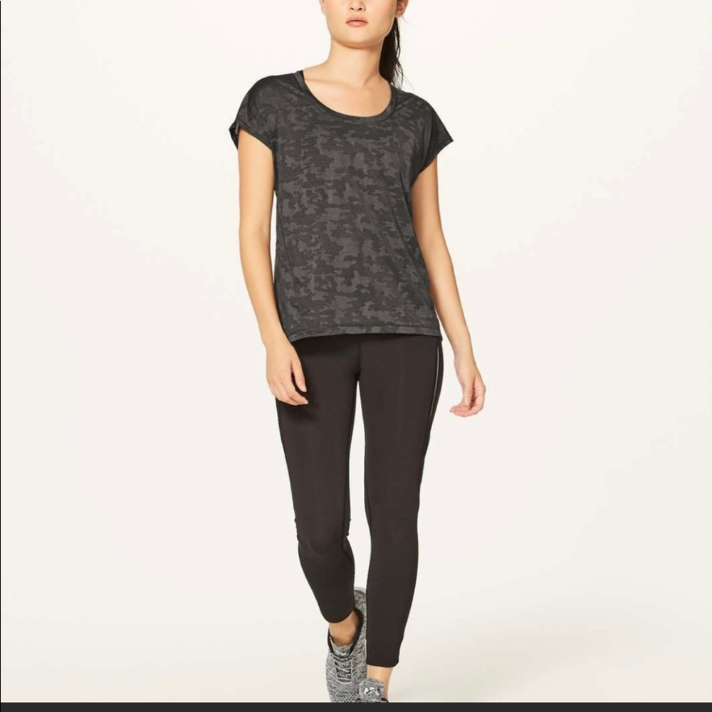 Lululemon Miles Ahead Short Sleeve (Camo)